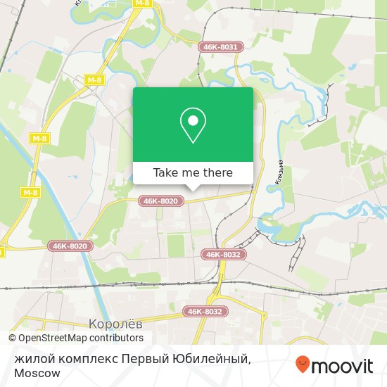 жилой комплекс Первый Юбилейный map