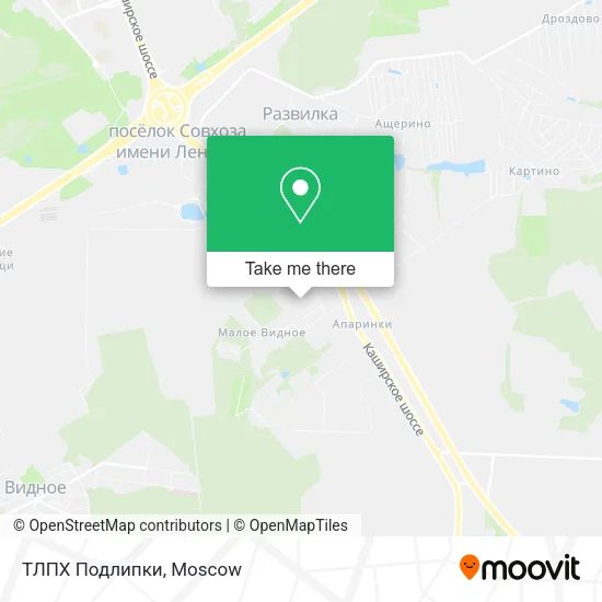 ТЛПХ Подлипки map