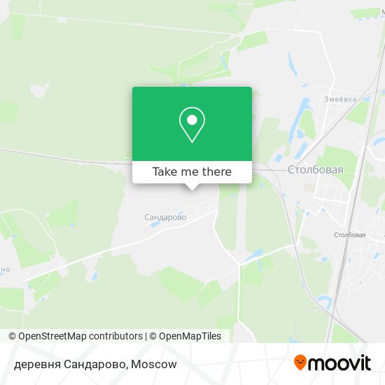 деревня Сандарово map