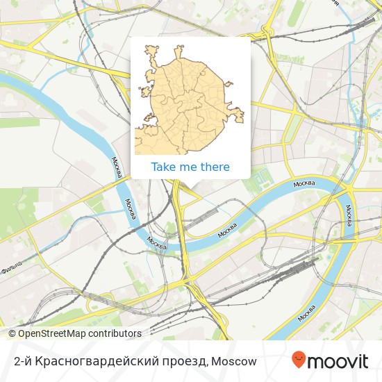 2-й Красногвардейский проезд map