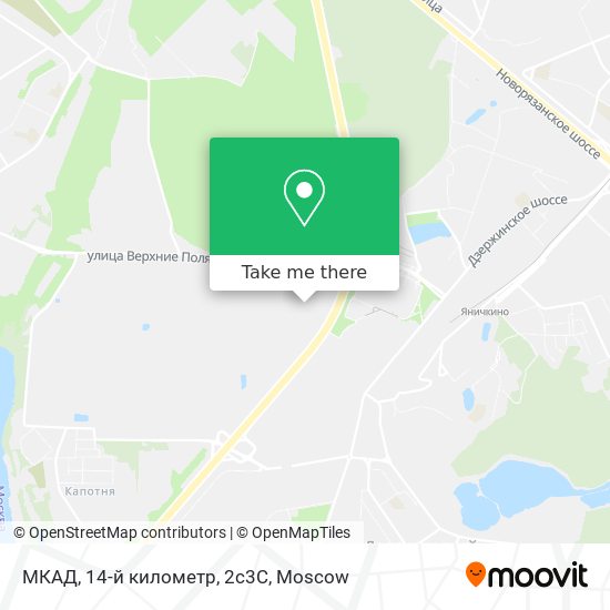 МКАД, 14-й километр, 2с3С map