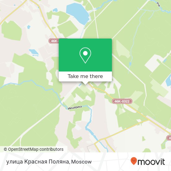 улица Красная Поляна map