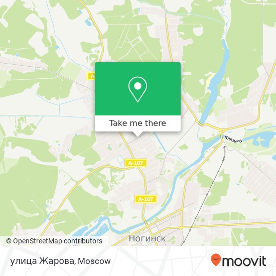 улица Жарова map