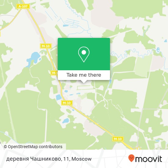 деревня Чашниково, 11 map