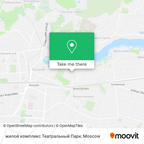 жилой комплекс Театральный Парк map