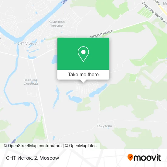 СНТ Исток, 2 map