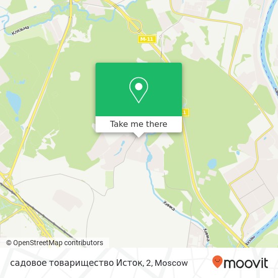 садовое товарищество Исток, 2 map