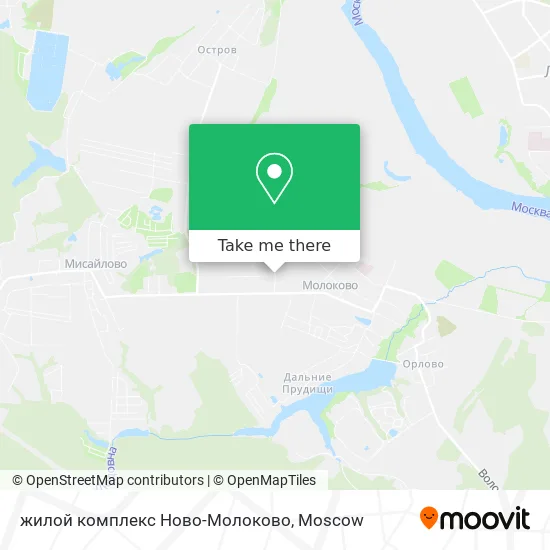 жилой комплекс Ново-Молоково map