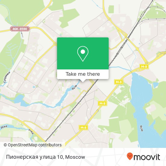 Пионерская улица 10 map