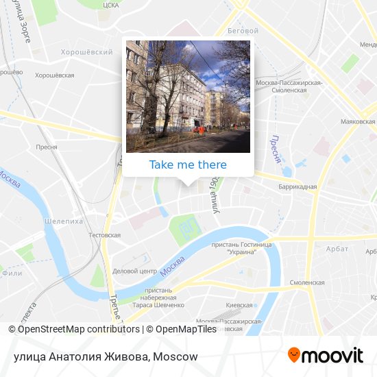 улица Анатолия Живова map