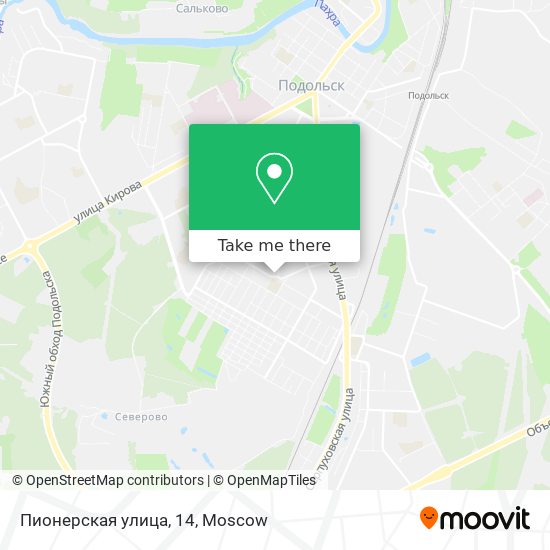 Пионерская улица, 14 map