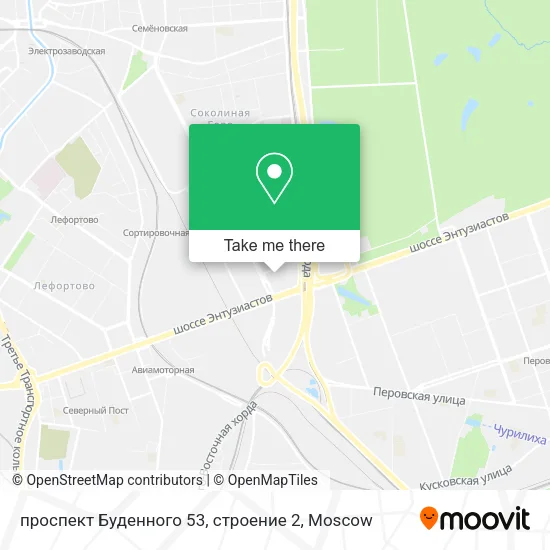 проспект Буденного 53, строение 2 map