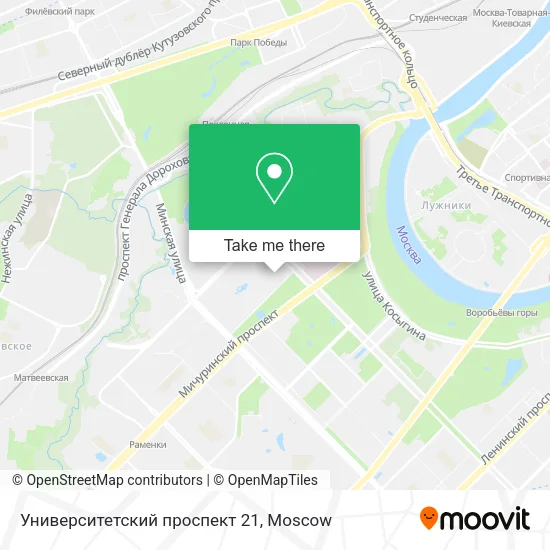 Университетский проспект 21 map