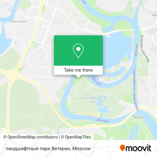 ландшафтный парк Ветеран map