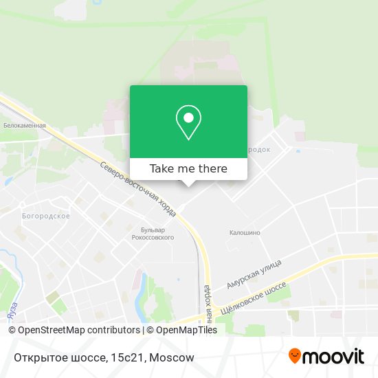 Открытое шоссе, 15с21 map