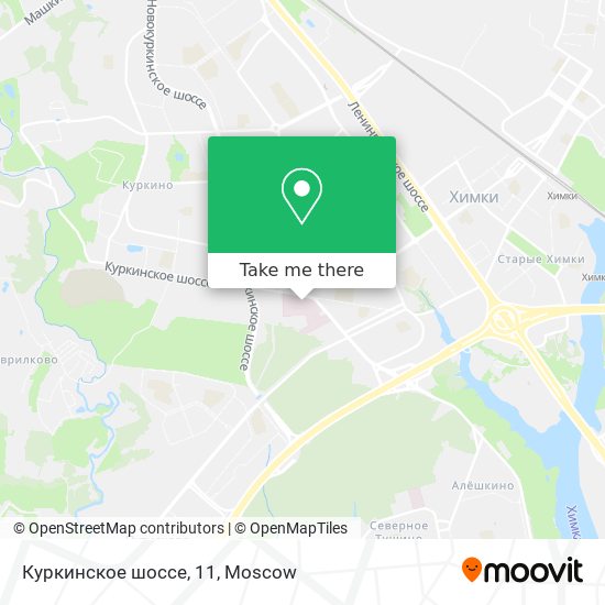 Куркинское шоссе, 11 map