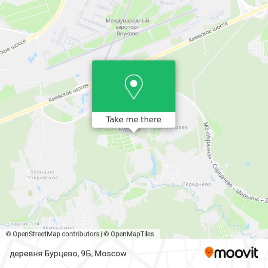 деревня Бурцево, 9Б map