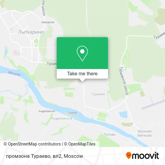 промзона Тураево, вл2 map