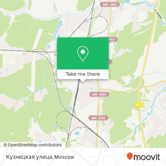 Кузнецкая улица map