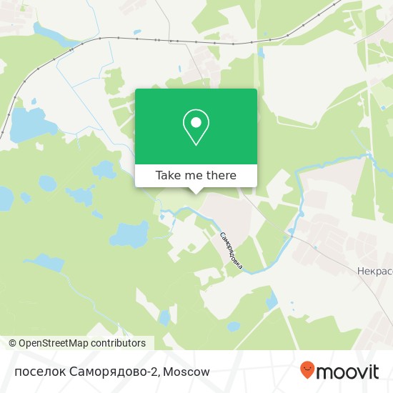 поселок Саморядово-2 map