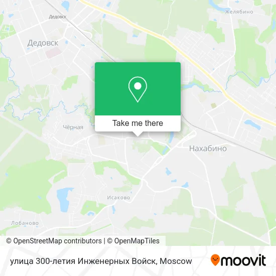 улица 300-летия Инженерных Войск map