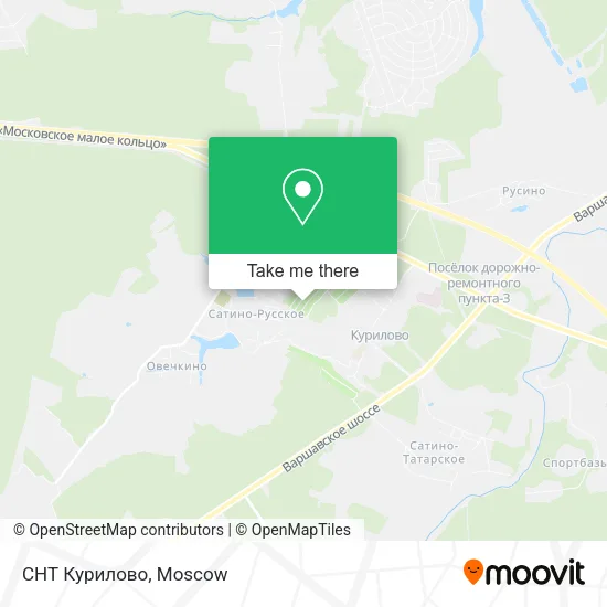 СНТ Курилово map