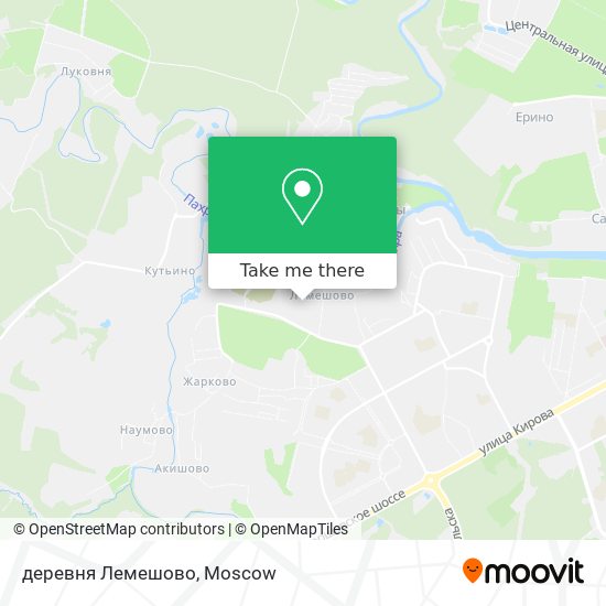 деревня Лемешово map