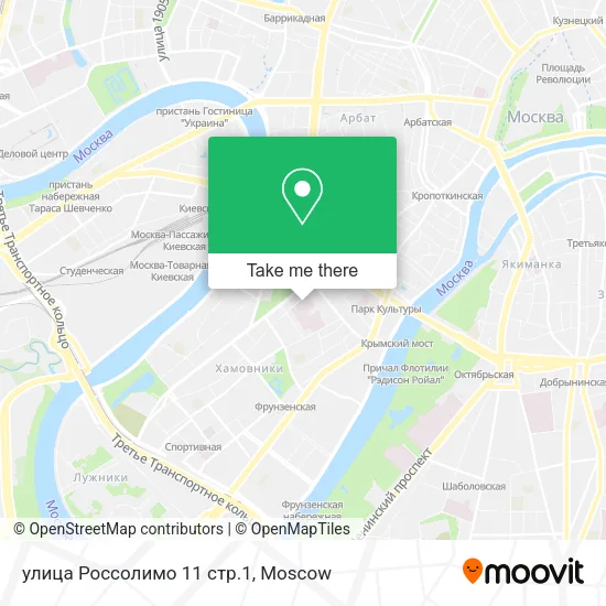 улица Россолимо 11 стр.1 map