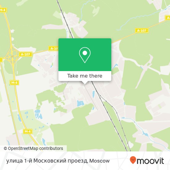 улица 1-й Московский проезд map