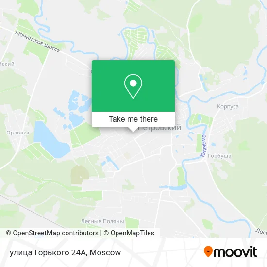 улица Горького 24А map