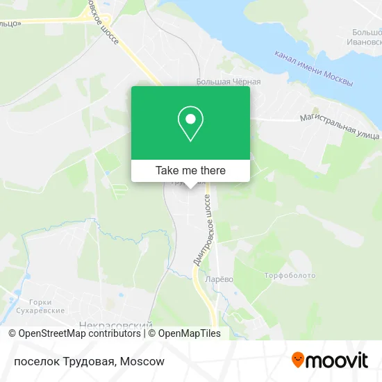 поселок Трудовая map