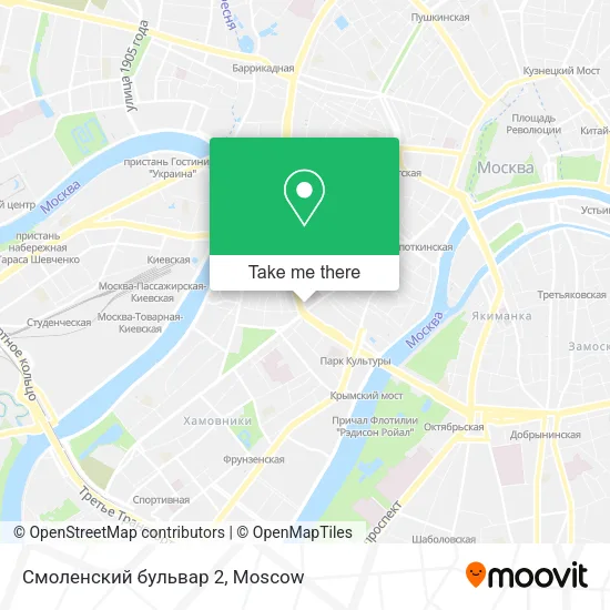 Смоленский бульвар 2 map