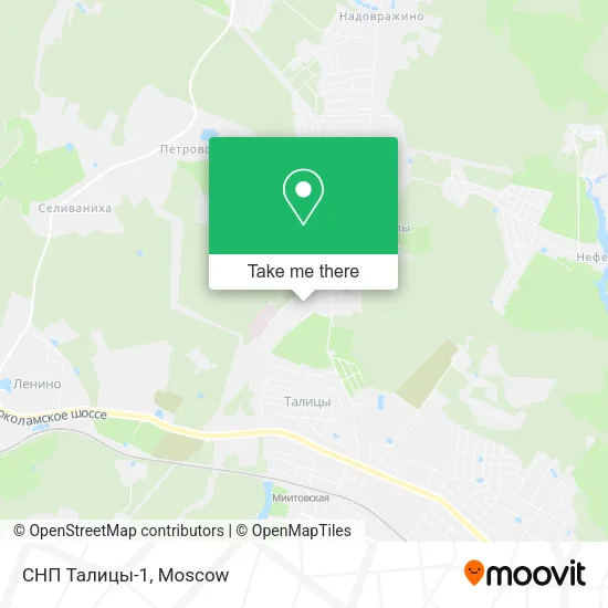 СНП Талицы-1 map