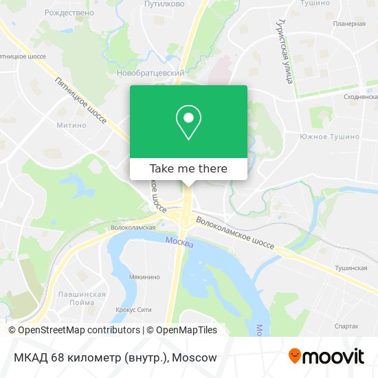 МКАД 68 километр (внутр.) map