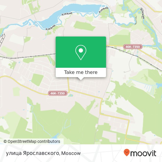 улица Ярославского map