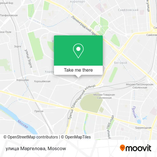 улица Маргелова map