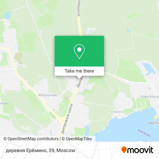 деревня Ерёмино, 39 map