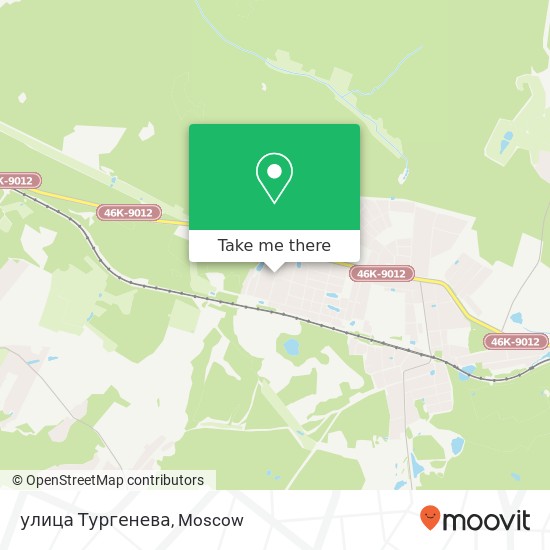 улица Тургенева map