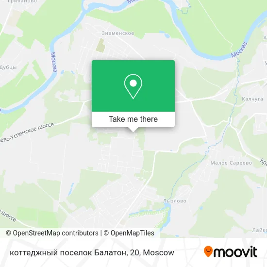 коттеджный поселок Балатон, 20 map