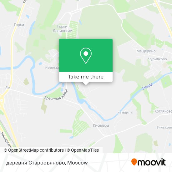 деревня Старосъяново map