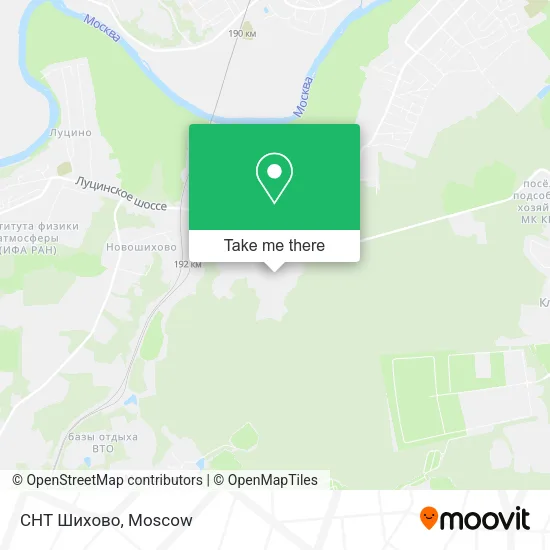 СНТ Шихово map