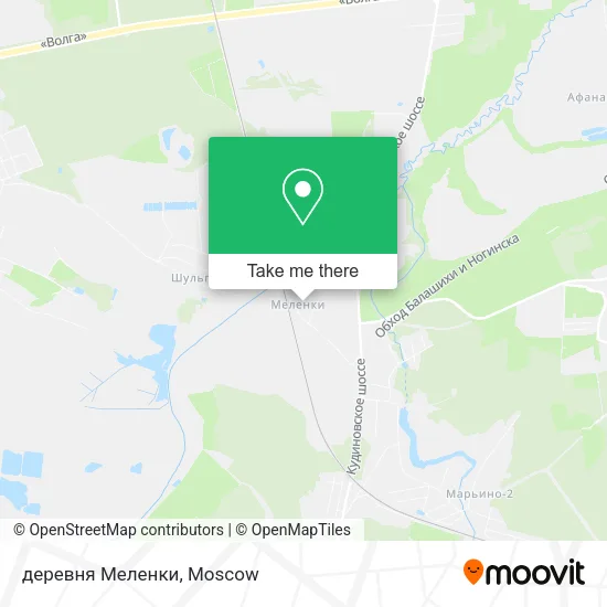 деревня Меленки map