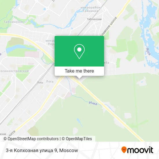 3-я Колхозная улица 9 map