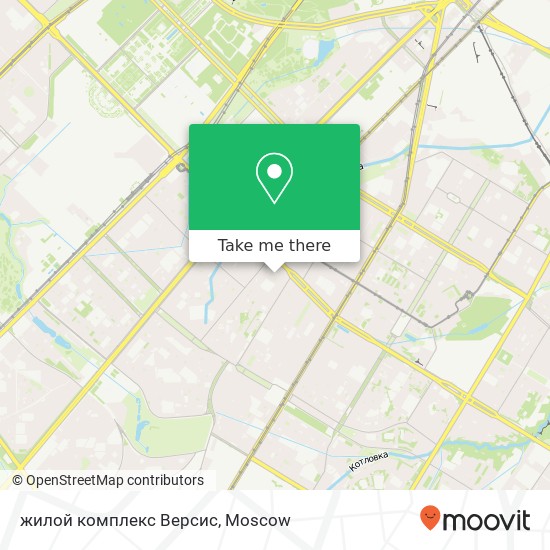 жилой комплекс Версис map