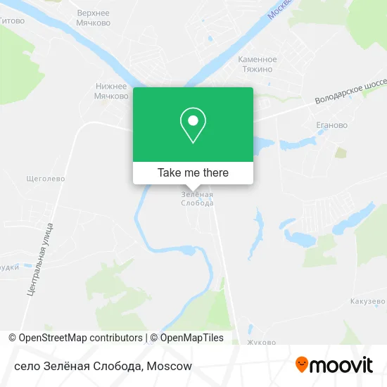 село Зелёная Слобода map