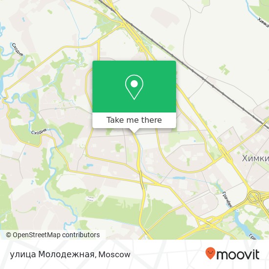 улица Молодежная map