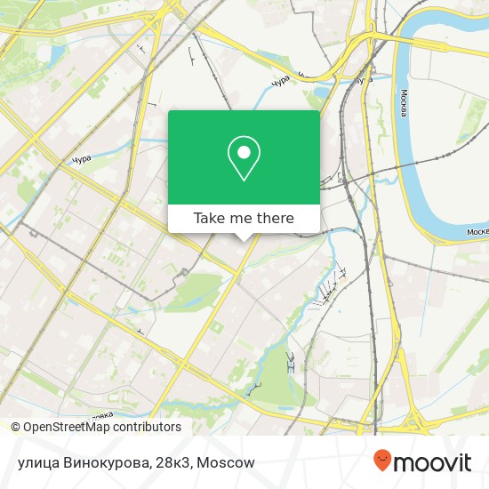 улица Винокурова, 28к3 map