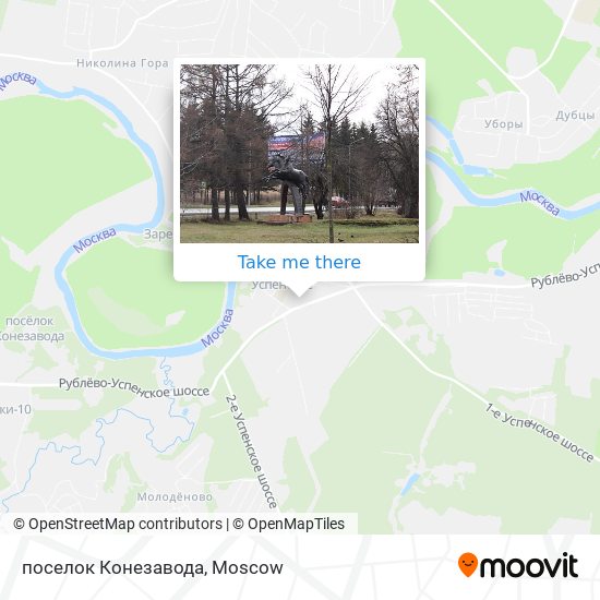 поселок Конезавода map