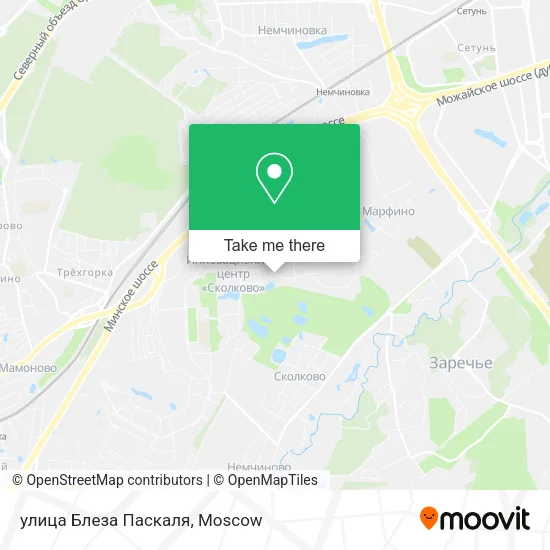 улица Блеза Паскаля map