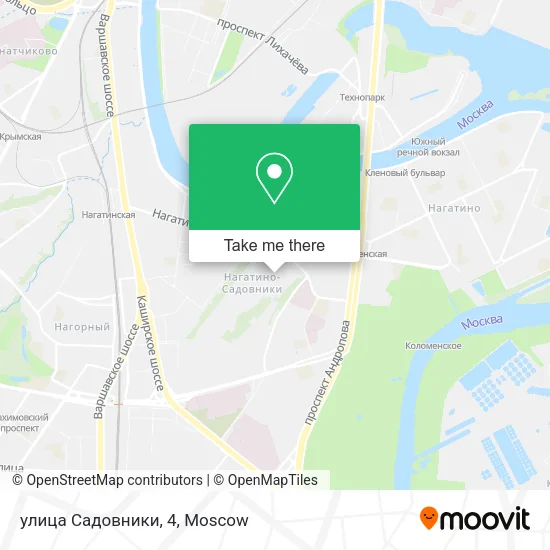 улица Садовники, 4 map